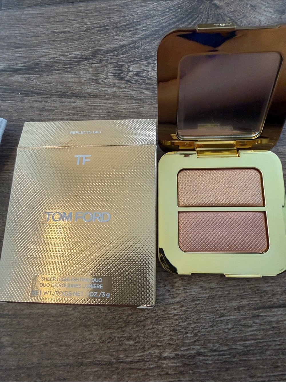 Tom Ford Highlighting Duo — Reflects Gilt. NIB